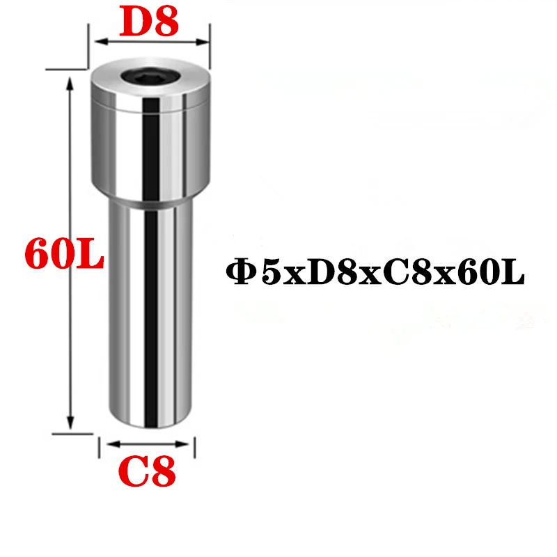 HOT Saw Milling Cutter Slitting Saw Arbor Blade Holder 5 6 8 10 12mm CNC Slotting Machining Metal Cutting Tool Front Rear Lock