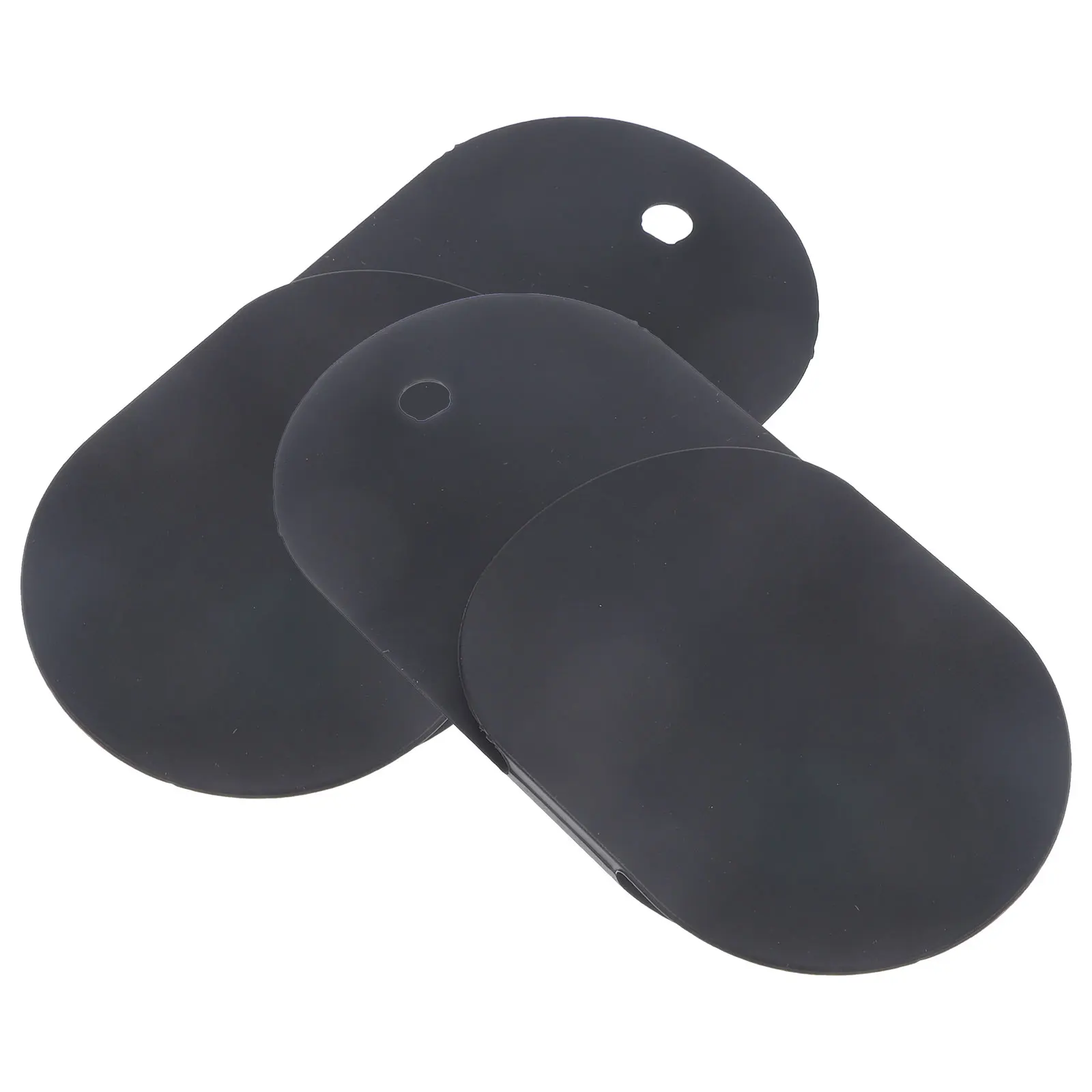 

2 Pcs Black Silicone Eye Mask for Kids Lazy Eye Amblyopia Strabismus Training Postoperative Comfort Glasses Cover