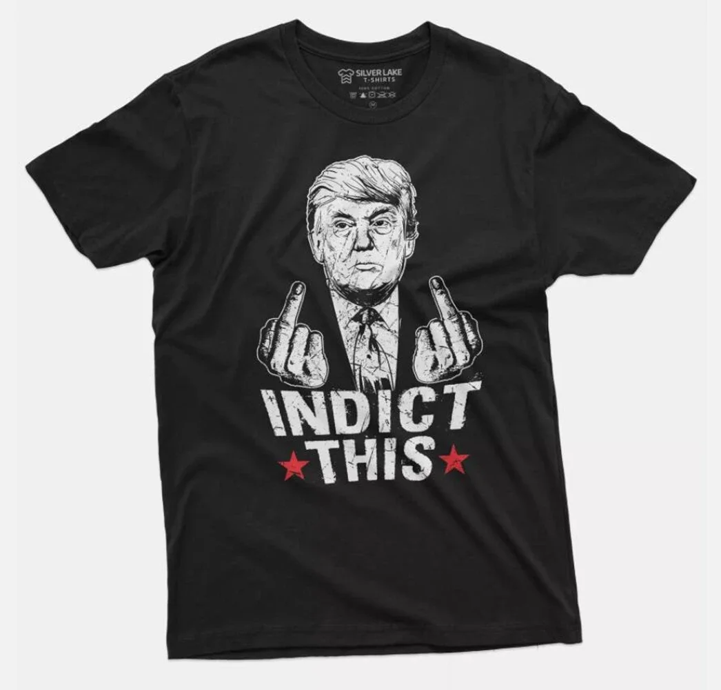 

Trump Arrest Indictment T-shirt Pro Trump Support Tee Shirt DJT Elections High Quality O-Neck Short Sleeves T-shirt 61305