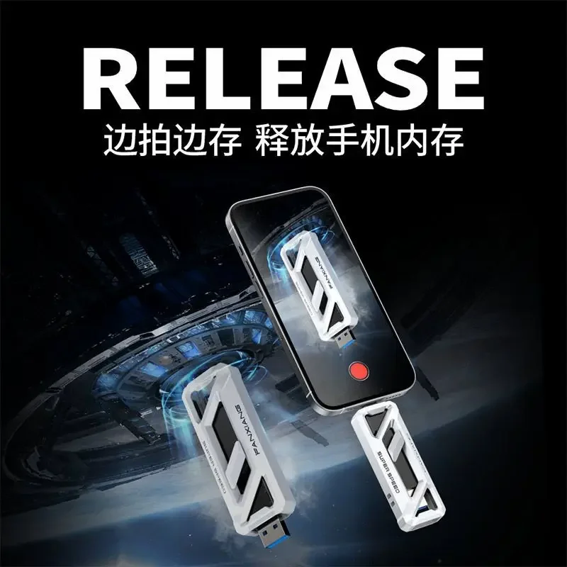 FF958 USB 3.2 Type-C Dual Interface High-Speed Solid State USB Flash Drive 2050MB/s - Phone & PC Compatible