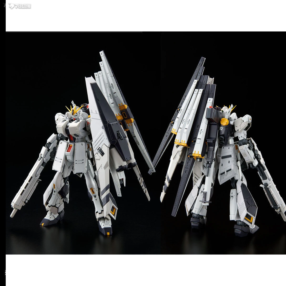 バンダイオリジナルガンダム RG その他限定版 RX-93 Ν 最大 [チタン仕上げ] アニメアクションフィギュア組立モデルおもちゃ