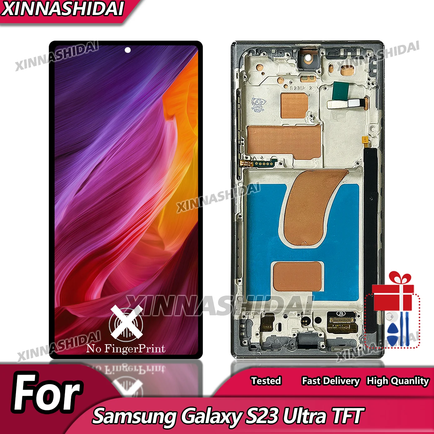 new-for-samsung-galaxy-s23-ultra-tft-lcd-display-digital-touch-screen-digitizer-assembly-s918b-s918u-s918w-lcd-parts