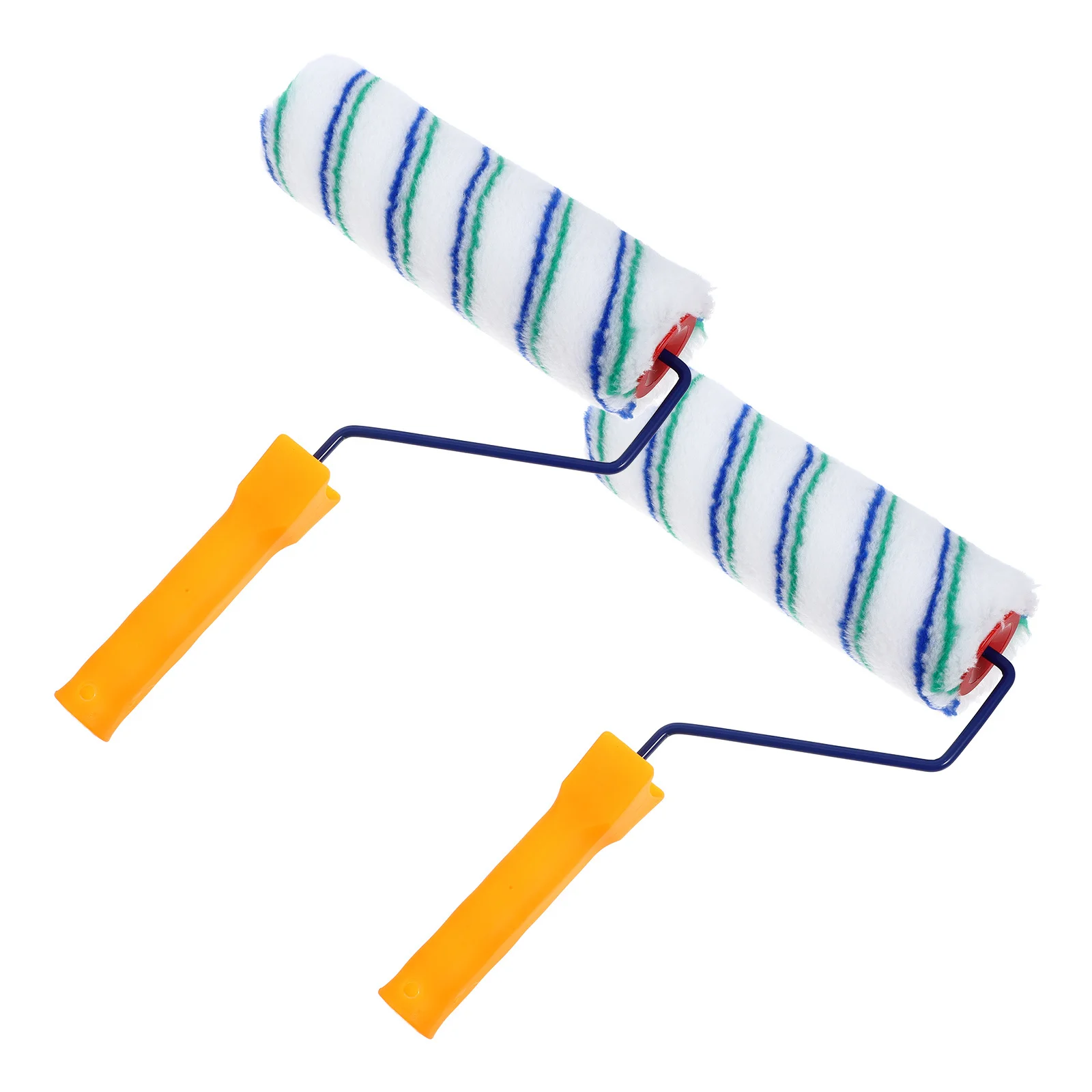 

2Pcs Mini Paint Roller Brush High Quality Polyester Durable Small Size Easy Storage Home Office Corner Tool Roller Brush