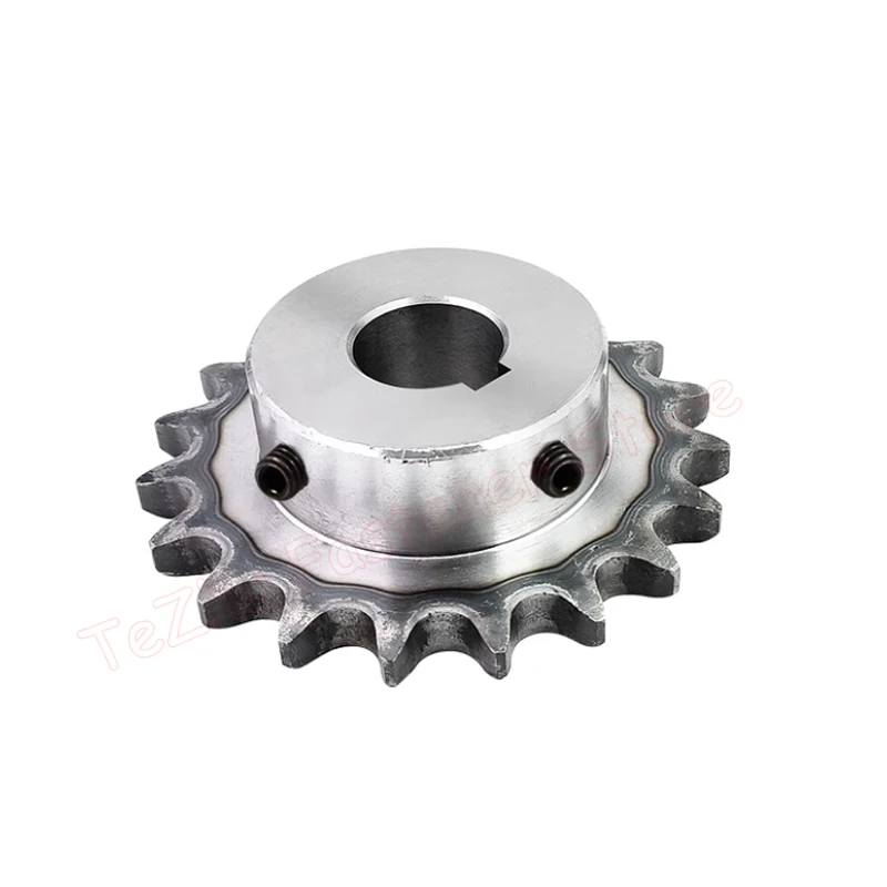 1pc 14-32Teeth 08B Industrial Drive Sprocket Wheel 45# Steel Chain Gear 14 15 16 17 18 19 20 22 23 24 25 26 28 30 32 Teeth