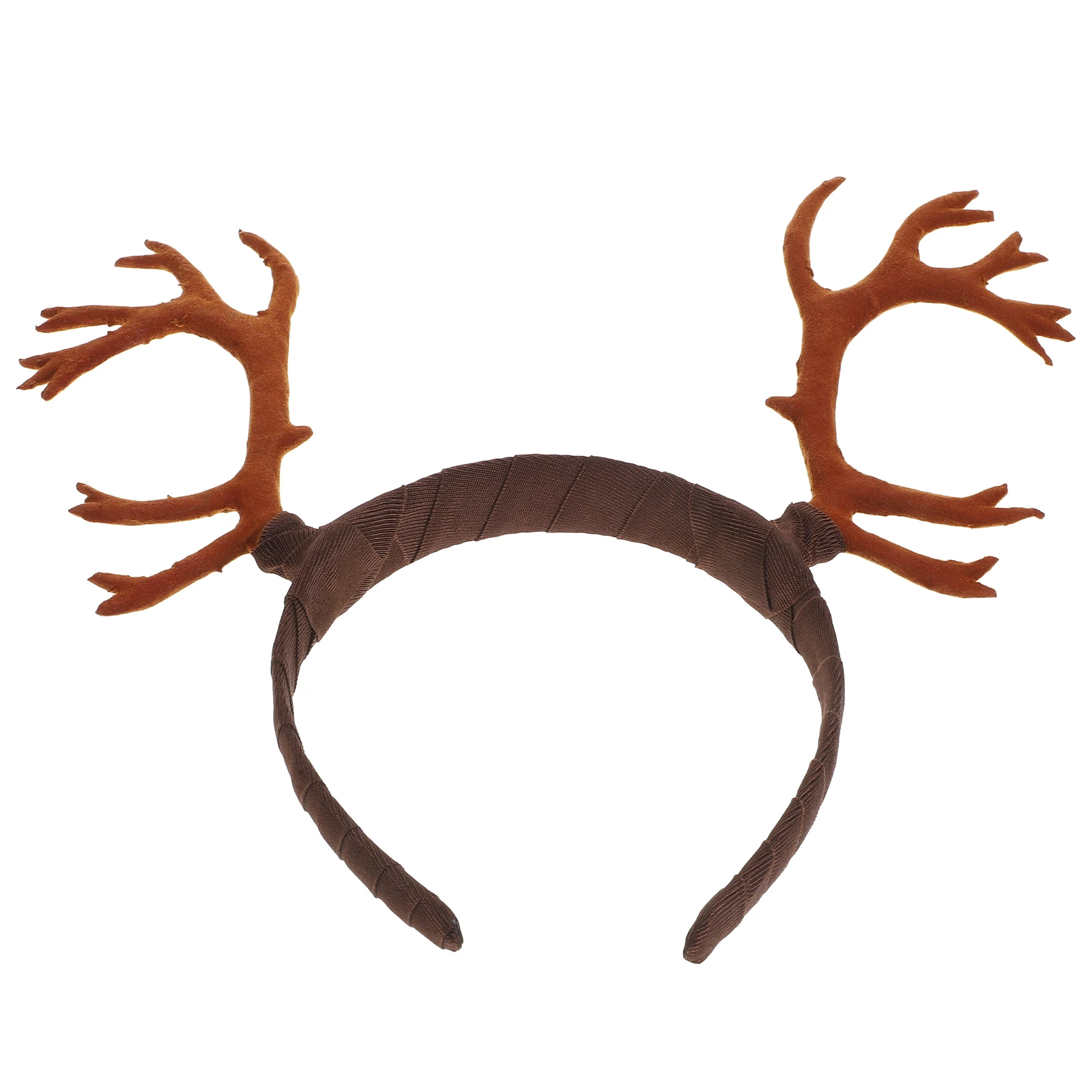 

Antler Headband Resin Womens Hair Accessories Cosplay Halloween Horns Lightweight Portable Size Adjustable