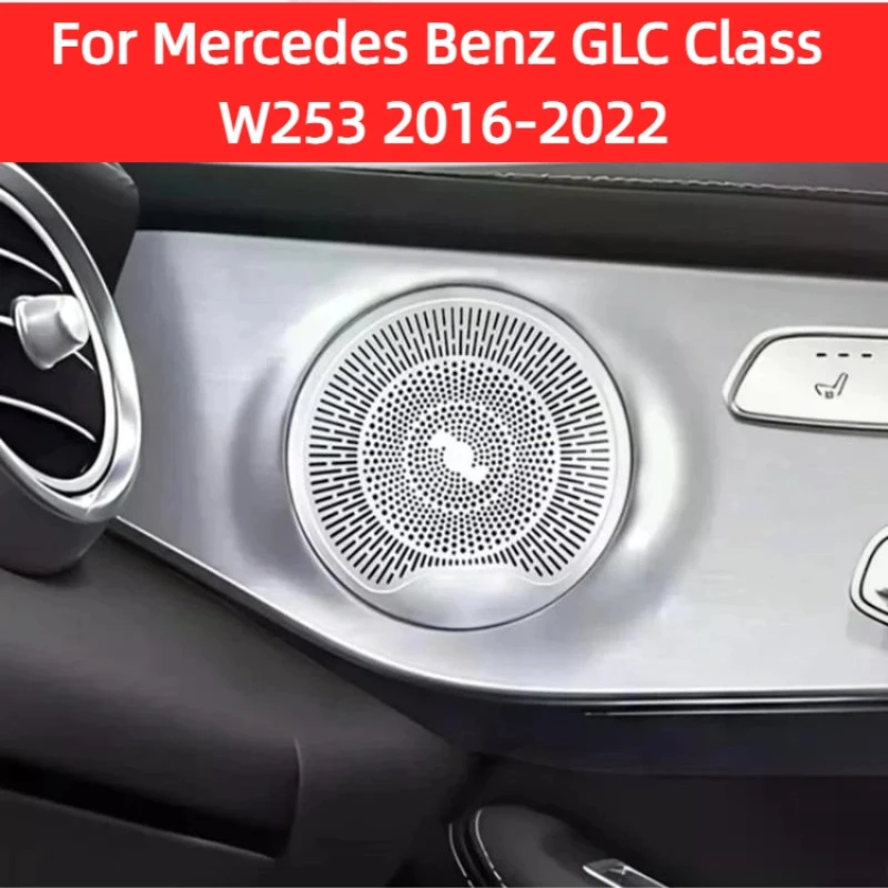 

Car Horn Cover Door Horn Protective Cover A-Pillar Horn Cover For Mercedes Benz GLC Class W253 2016-2022