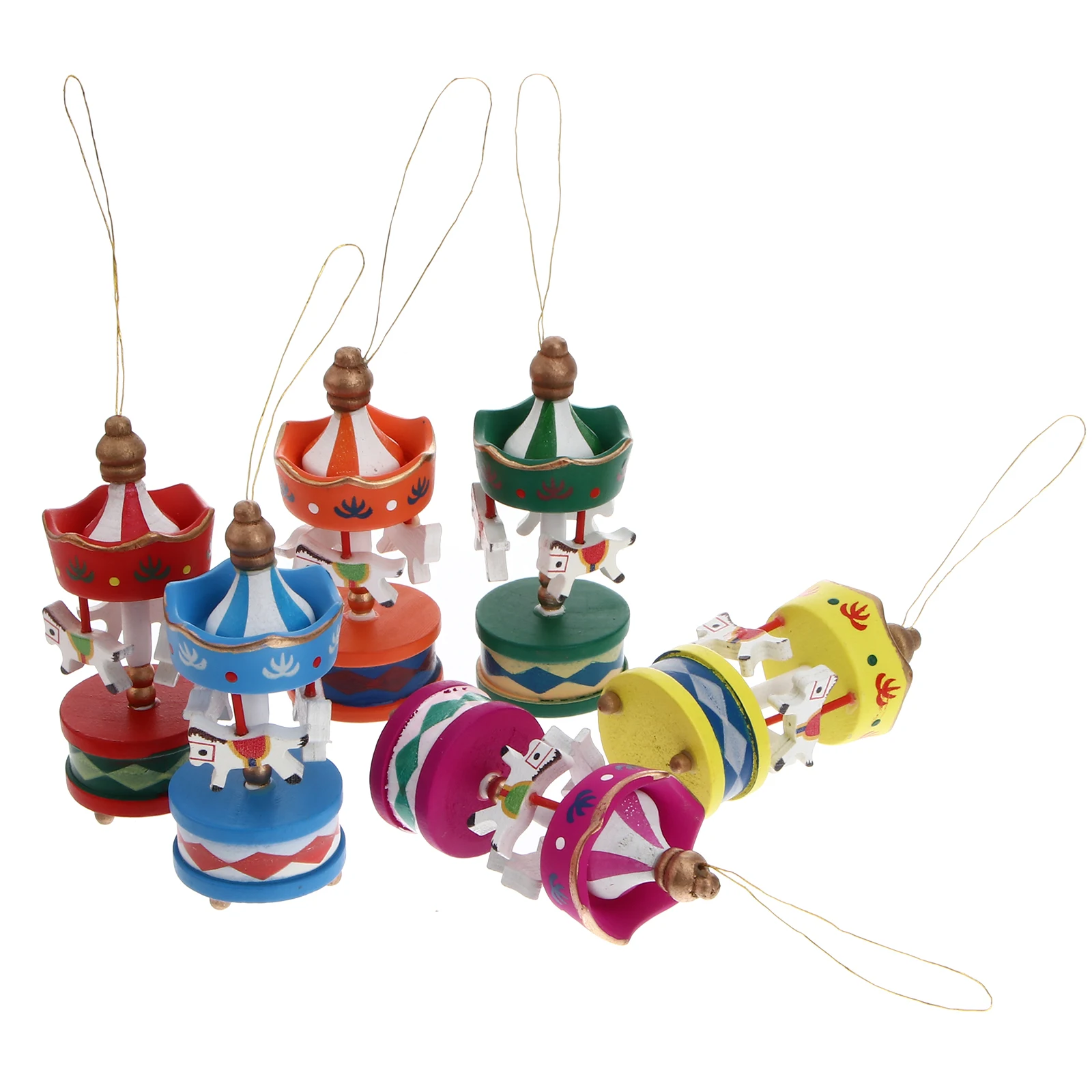 

Merry go round nament Christmas Home Decor Supplies Souvenir Creative Decorations Reusable Festive Atmosphere Exquisite