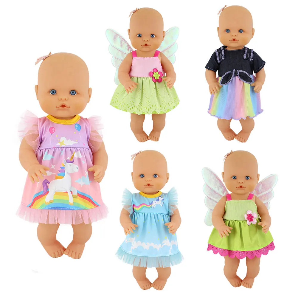 2022  NEW lovely dress Set Clothes Fit 32 cm Nenuco Doll Nenuco y su Hermanita Doll Accessories