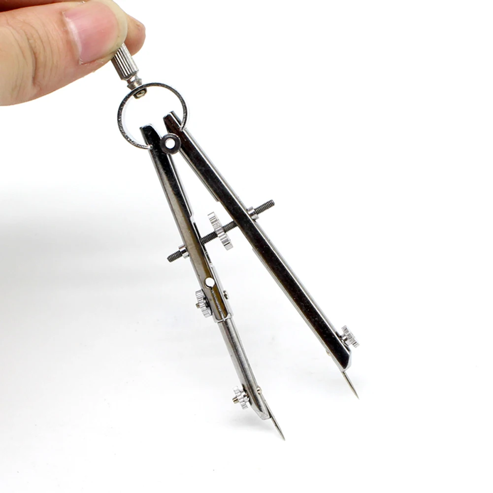 for Spring Protractior Compasses Multifunction Engineering Math Geometry Set with Lock Precision for Spring Gauge Drawing Tool