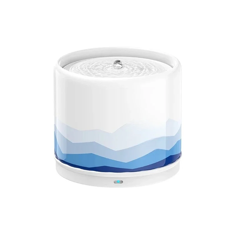 

Pet ceramic water dispenser automatic circulation flow water feeder supplies