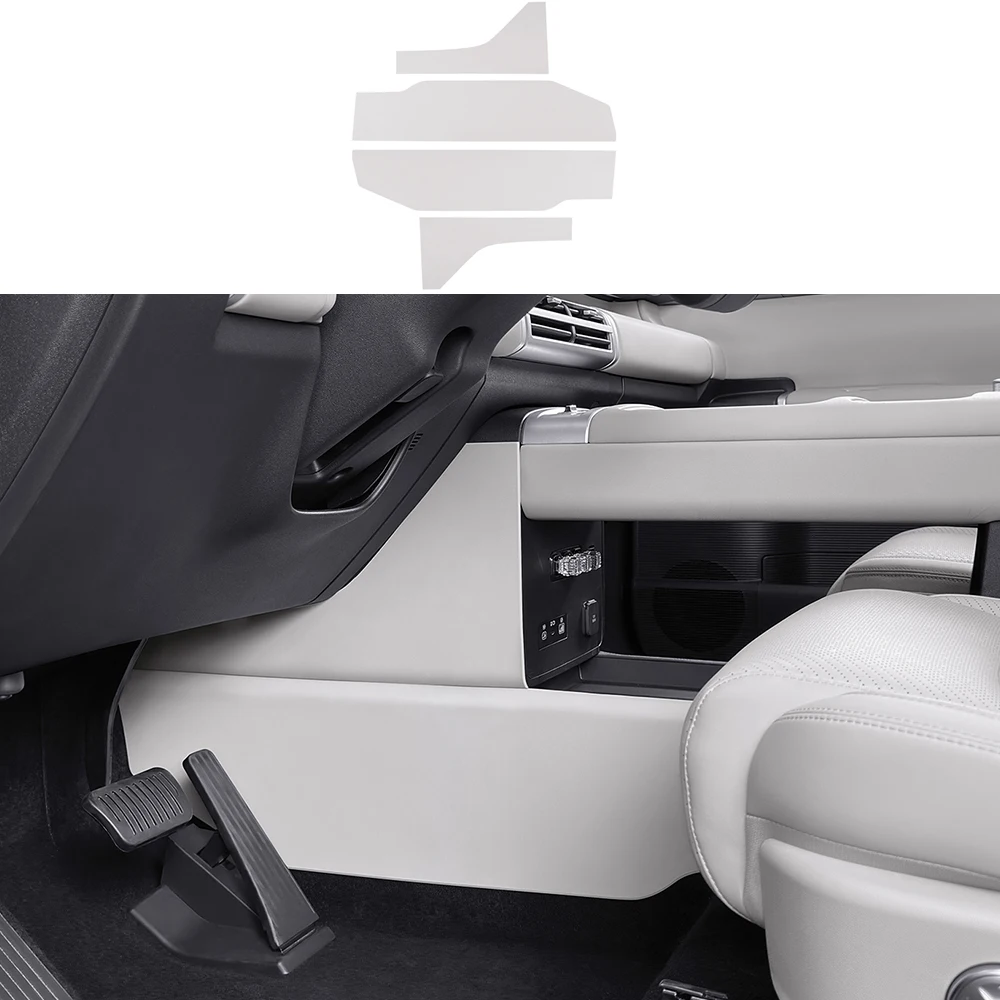 Car Anti Kick Pad Fit For BYD Formula Titanium 7 2025 Central Control Both Sides Border Protection Pads Scratch Pads Accessories