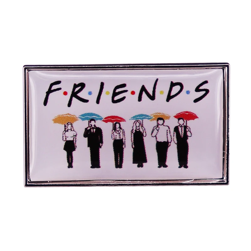 2022 The Umbrella friends badge lapel pin gifts