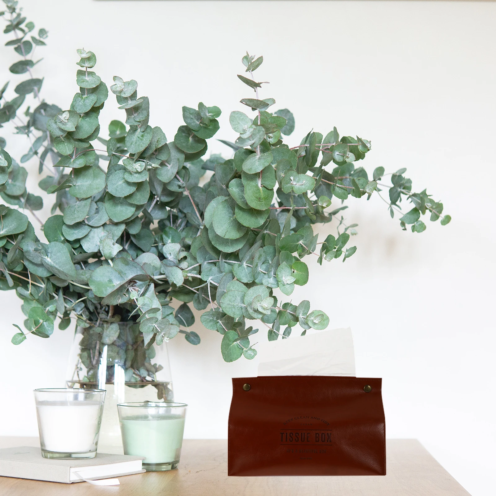 

1Pcs Vintage Tissue Box Storage Bag Simple Nordic Style Desktop Napkin Holder Home Decorative Tissue Container