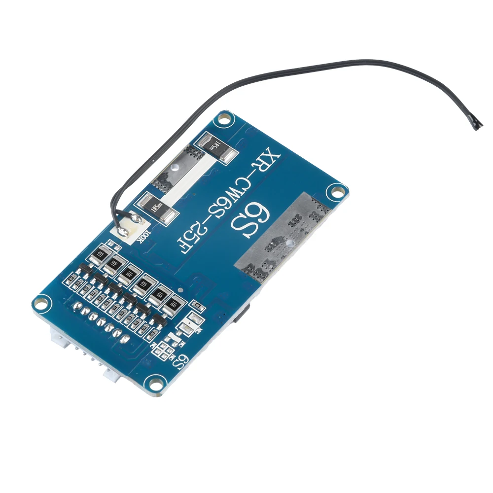 BMS 7S 6S 15A/20A/25A Lithium Battery Protection Board With Balance And Temperature Protection 22.2V Lithium Battery Protection