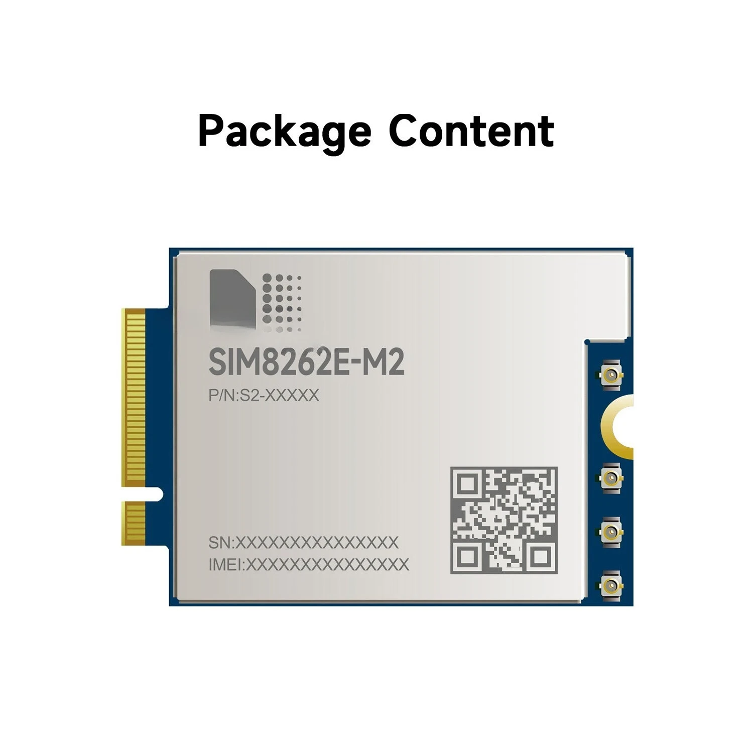 For SIM8262E-M2 SIMCom original 5G module M.2 form factor Qualcomm Snapdragon X62