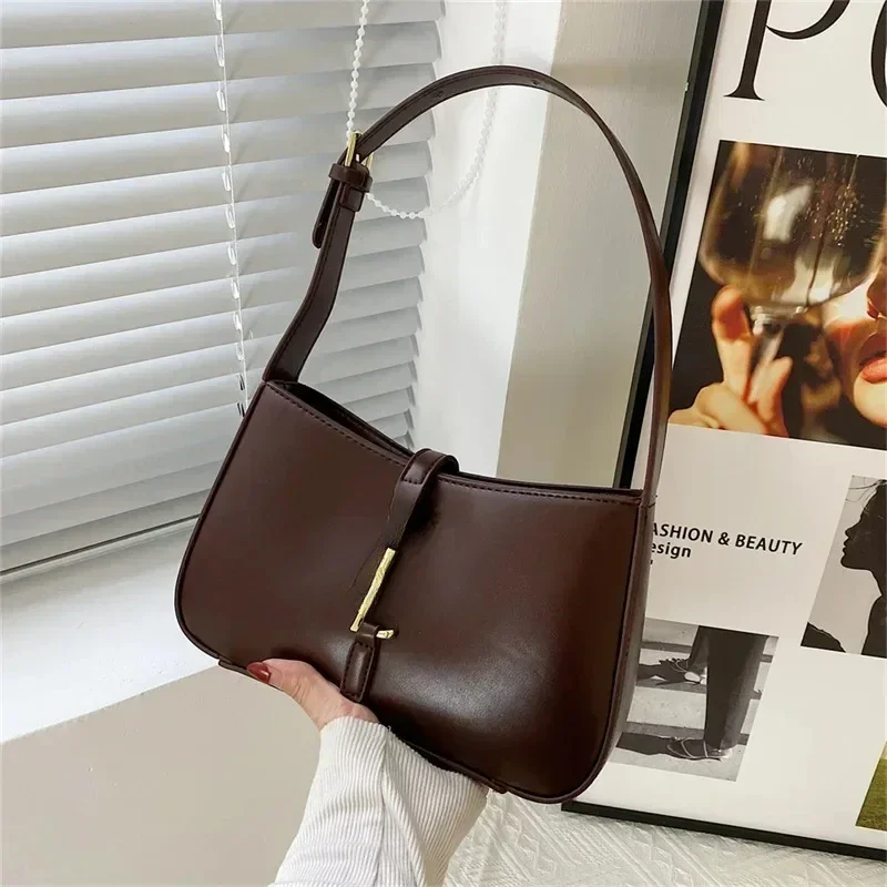 Women\'s Bag High Design Fashionable Women Bag Underarm Bag Trendy and Versatile Large Capacity Quality Shoulder Bag Minimalist