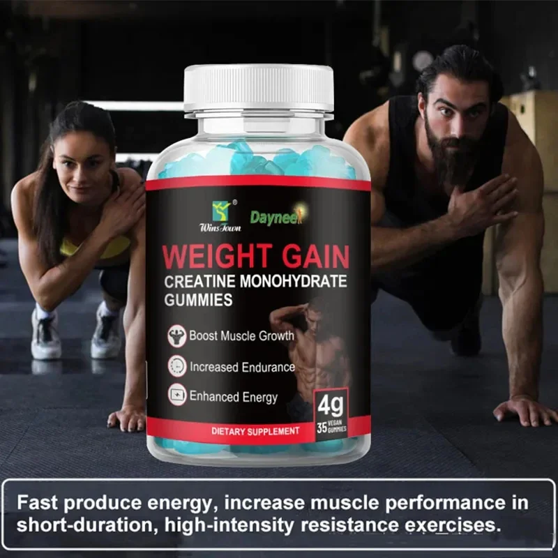 1 Bottle of Weight Gain Gummies Increase Muscle Fudge Energy Levels