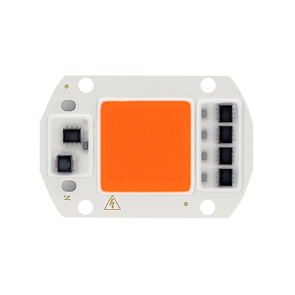 220 فولت Cob LED تنمو ضوء 50 واط الطيف الكامل نبات داخلي مصباح الدفيئة الشتلات المائية بلوم Cob LED تنمو ضوء #4