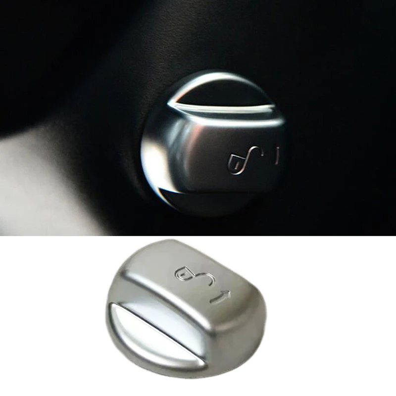 Car interior Steering Wheel Adjustment Switch Button Cover For Jaguar F-PACE 2016 2017 2018