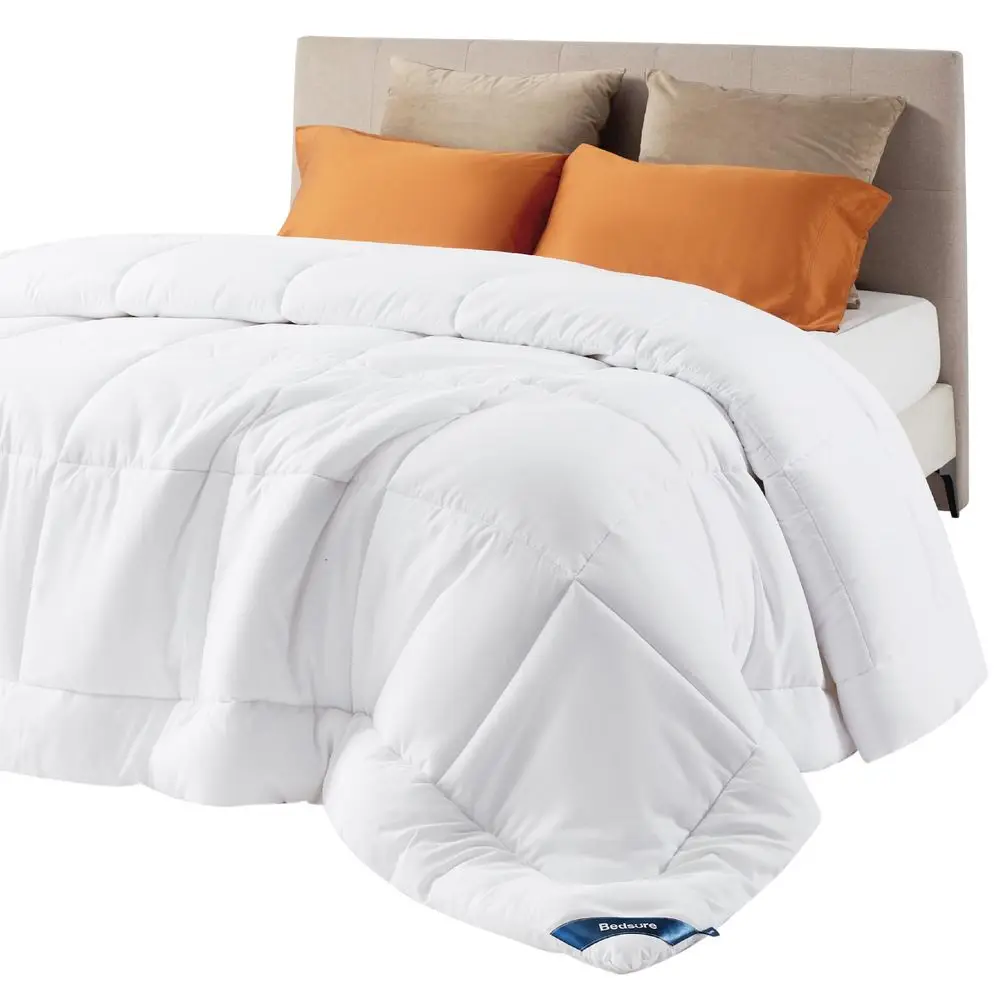 

Одеяло-вкладыш Comforter Duvet Insert, стеганое, размер Queen, всесезонное, мягкое, с наполнителем из искусственного пуха, с 8 креплениями.