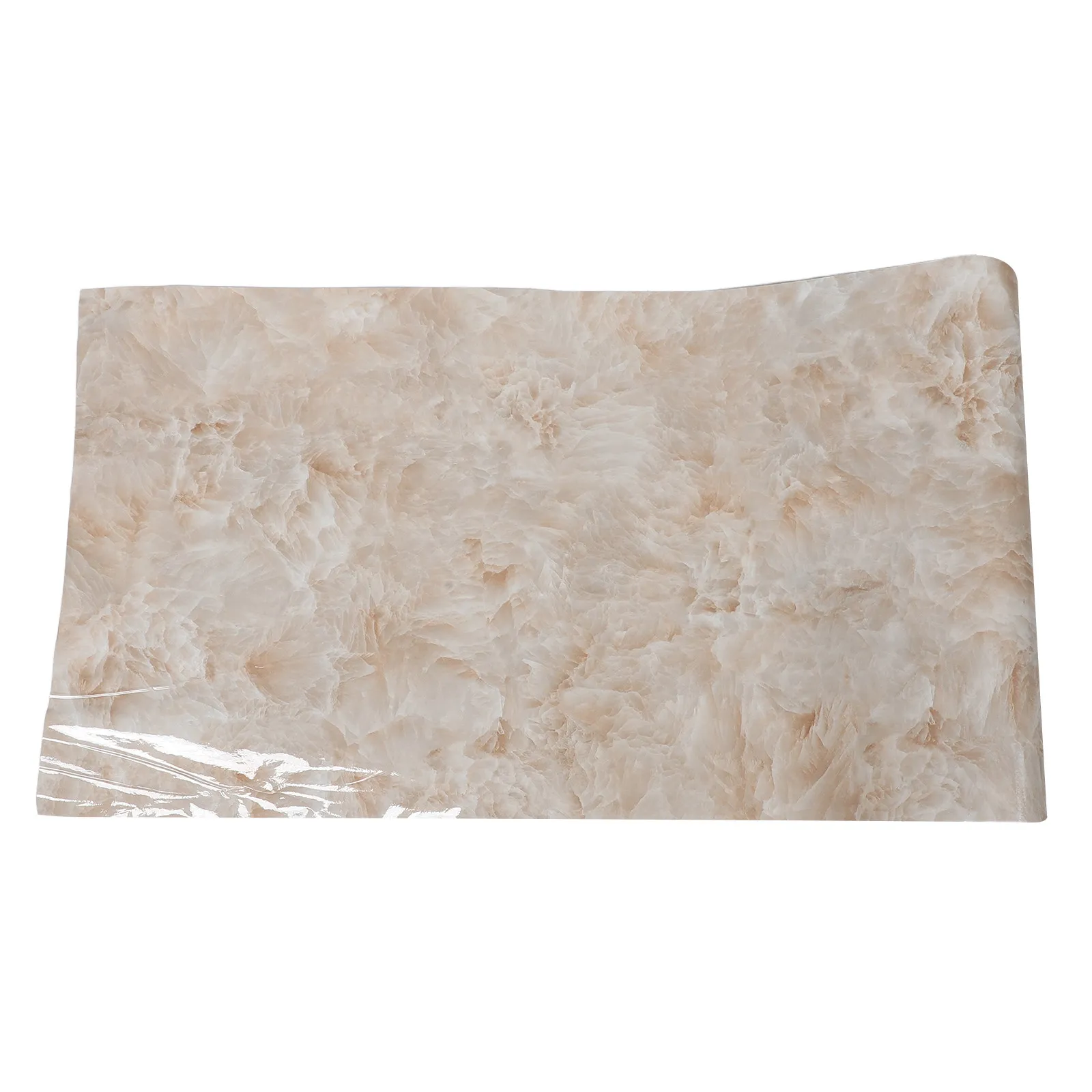 Kitchen Oil Proof Wallpaper Peel and Stick 118x15.8 Marble Waterproof Self Adhesive Backsplash Protector for Cabinets view 6