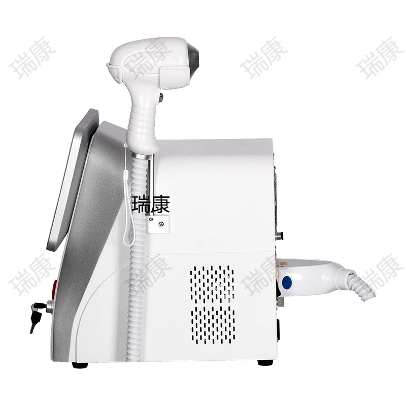 Новейший диодный лазер Ice Platinum 808 нм для удаления волос, 3 длины волны, безболезненный постоянный эпилятор, александрит для салона или домашнего использования