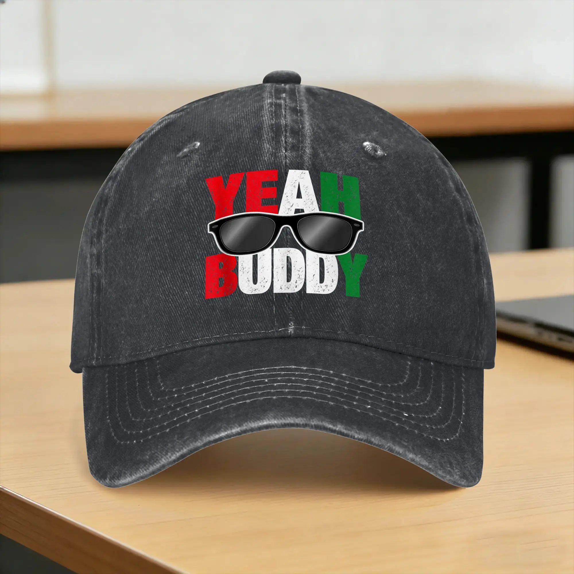 Baseball Cap Yeah Buddy Funny Summer Fashion Trucker Hat  Unisex Men Design Outdoor Sports High Quality Baseball Caps