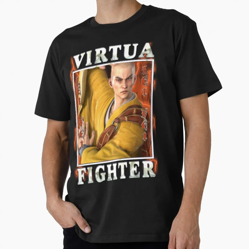 Shaolin monk Lei-Fei VF5 Retro Arcade Game Virtua Fighter Gift T shirt Unisex Gamer Tee Video game Graphic clothes S-6XL