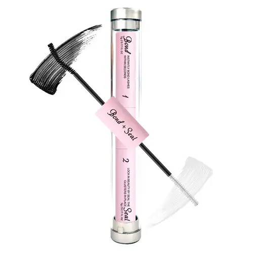 Pegamento de doble extremo para extensiones de pestañas, pegamento de 5g, unión y sellado, sujeción fuerte, doble tubo