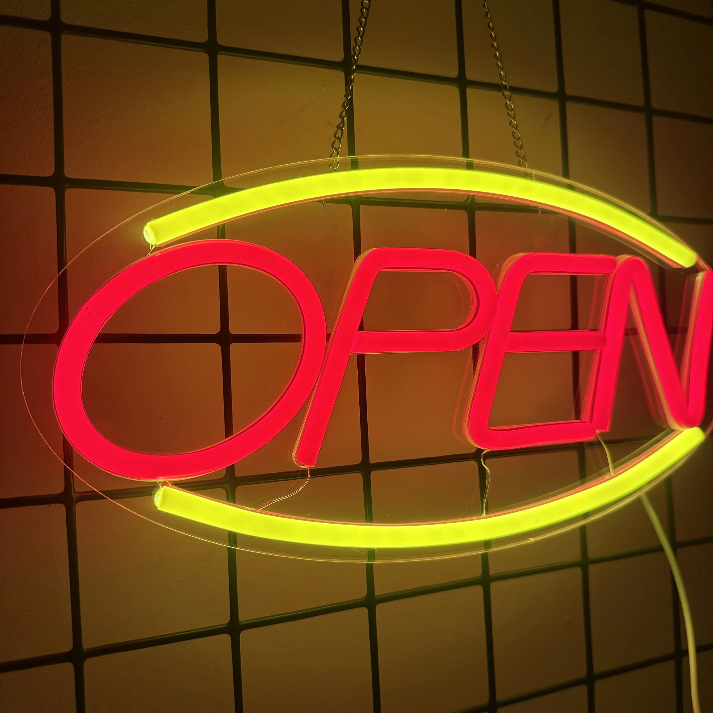 OPEN Neon Sign LED Neon Light Commercial Wall Lamp USB Powered Bar Shop Coffee Shop Hotel Outdoor Decoration