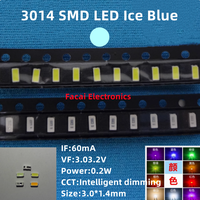 3014 SMD LED Red Yellow Green White Blue Golden yellow Pink Ice Blue light emitting diode 100pcs/lot