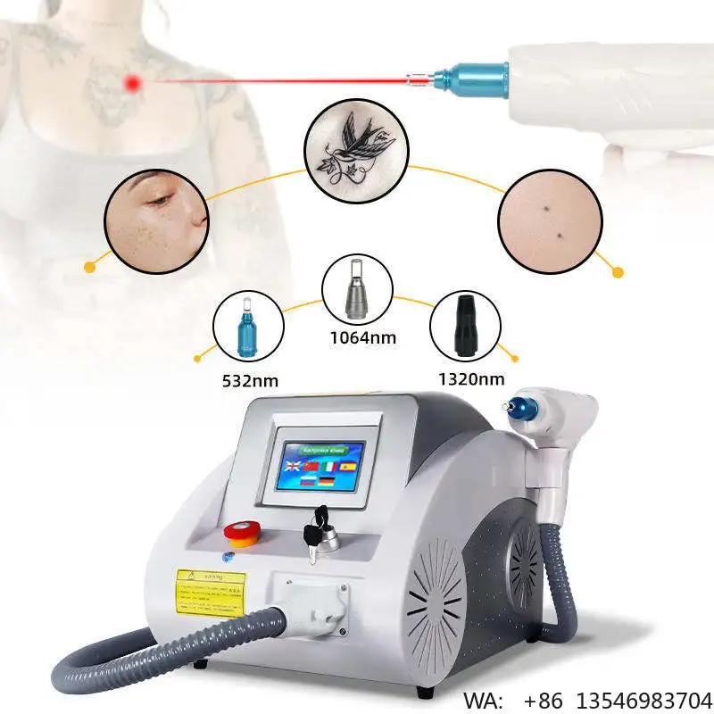 Best Seller Portable Tattoo Fading Machine Safe Eco-Friendly Technology for Makeup Spot Diminishing