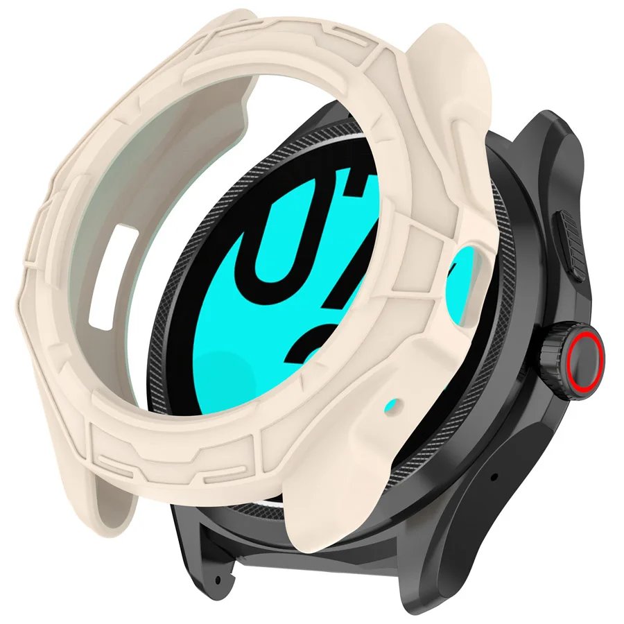 Soft TPU Case Cover For Ticwatch Pro 5 Enduro Protective Shell Frame Bumper For Ticwatch Pro 5 Smart Watch Protector Accessories