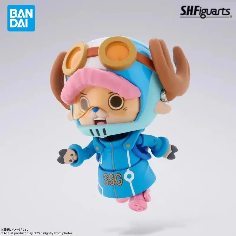 

В наличии: Фигурка Bandai One Piece S.H.Figuarts SHF Тони Тони Чоппер из Future Island Egghead, аниме-фигурка, игрушка, модель из ПВХ, подарок