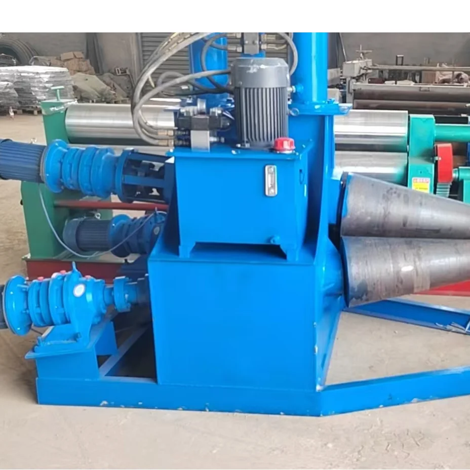 Fully Automatic Steel Plate Cone Making Machine  High Speed for Sale Automatic Metal Cone Production Line Cheapest Price