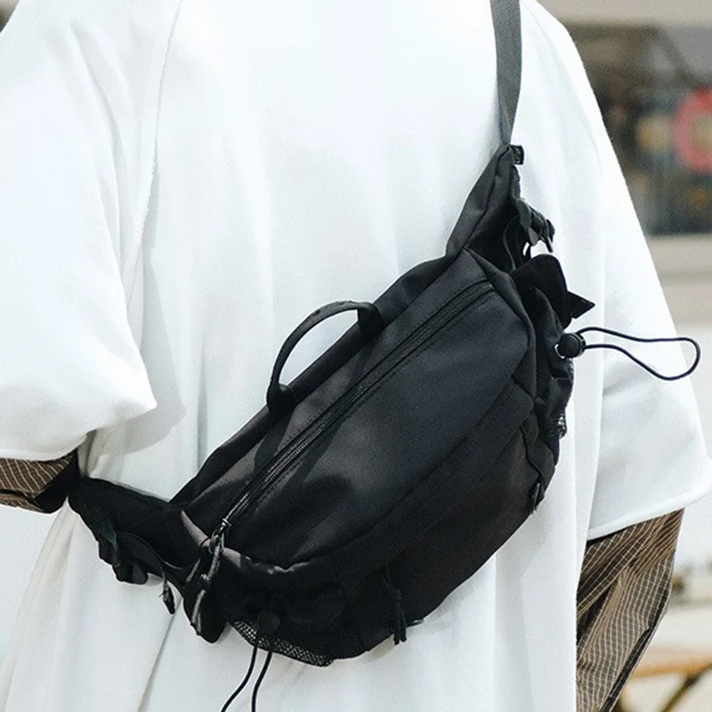 Chest Bag for Men Waterproof Camping Single Shoulder Pack Outdoor Hiking Hunting Crossbody Bag Sling Assault Pack Backpack