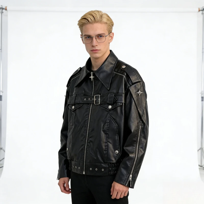 

Hoodies, Zippers, Winter Hoodies Streetwear Trendy Versatile Sweet Hoodies for Girls, Niche and High-end Short Motorcycle Suits