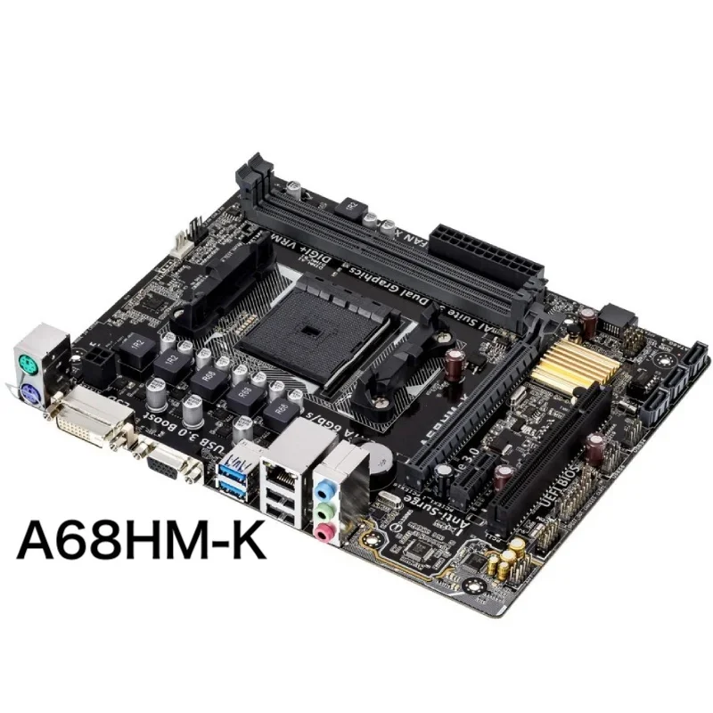 For ASUS A68HM-K Motherboard FM2 LGA1151 DDR3 ATX Mainboard 100% Tested OK Fully Work Free Shipping