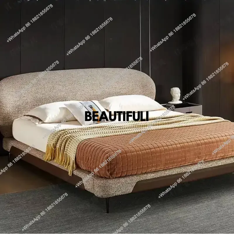 

Европейская двуспальная кровать принцессы для спальни, полноразмерная платформа, роскошная двуспальная кровать, полный комплект, деревянный дом, мебель Letto Matrimonile