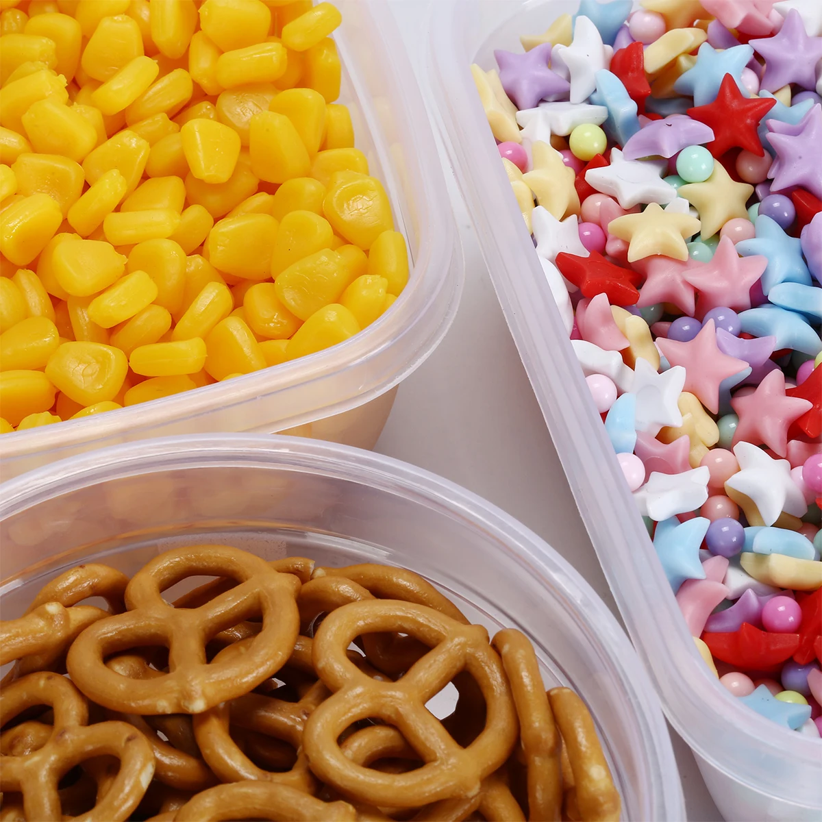 5pcs Plastic Food Containers Set 1 5pcs Plastic Food Containers Set 1