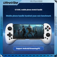 Shanwan New Mobile Phone Stretching Game Controller Bluetooth Hall Joystick Zzz Genshin Impact Star Rail Mobile Game Controller
