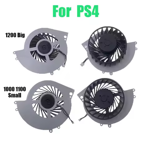 1Pcs Replacement Internal Cooling Fan Built-in Cooler Parts For PS4 Fat 1000/1100 1200 Perfect Cooler for PS4 Game Console