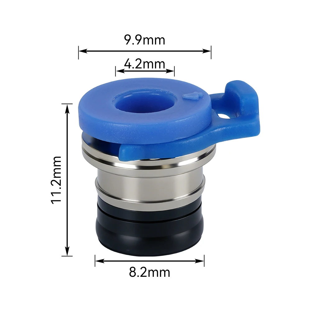 Bowden ECAS04 3D Printer Parts EXTRUDER Embedded Collet Clips For Extruder Embeddable Tube Ptfe Tube Blue