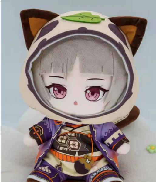 

12cm Anime Genshin Impact Sayu Doll Cosplay Cartoon Soft Body Change Clothes Pillow Adorable Game Xmas GiftCartoon Soft Body