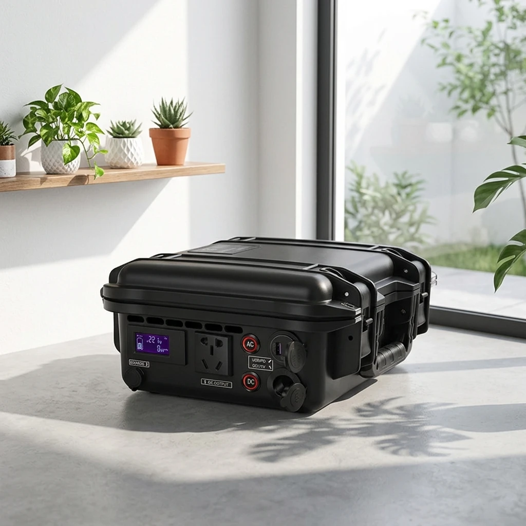 Pure Sine Wave Black 220v 600w 1036wh Oem Mini Portable Inverter Power Station Lithium-ion Battery