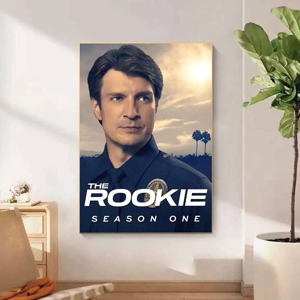 T-The ROOKIE MOVIE ملصقات عتيقة لزجة ريترو كرافت ورقة ملصق DIY غرفة بار مقهى ملصقات طلاء جدران
