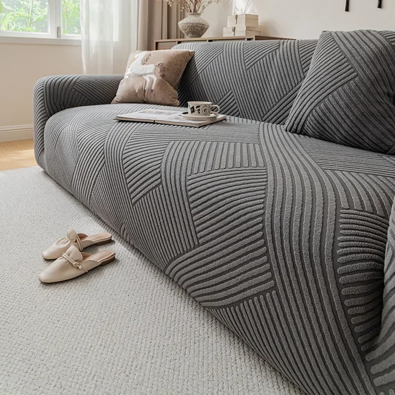 1pc Elastic Sofa Covers for Living Room Funda Sofa Couch Cover Chair Protector 1/2/3/4-seater Geometric Sofa Slipcovers