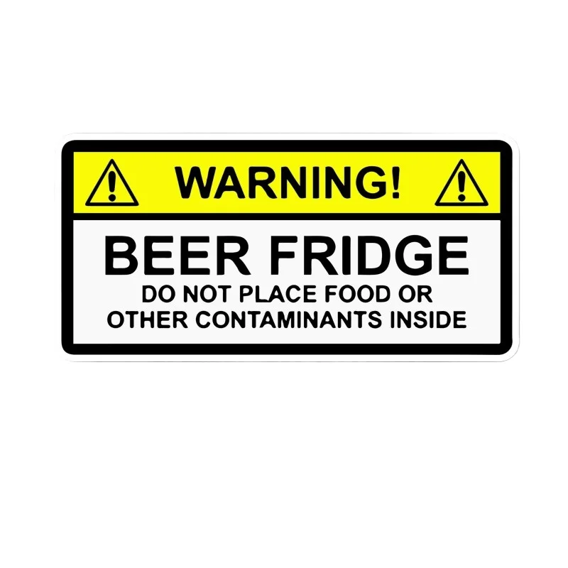 Cartoon 15cm PVC Wide Vinyl Car Sticker Decal Cheap Man Cave Alcohol for Cars Walls Bumpers KK