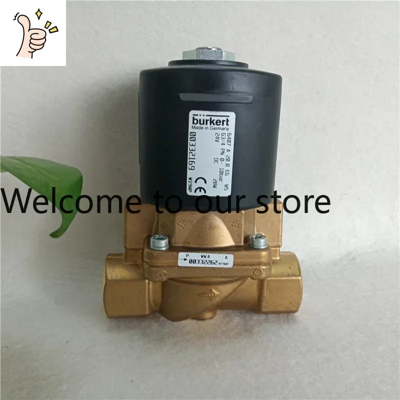2026.4 Burkert 6407 Solenoid Valve High Temperature Steam Valve Two Position Two Ways