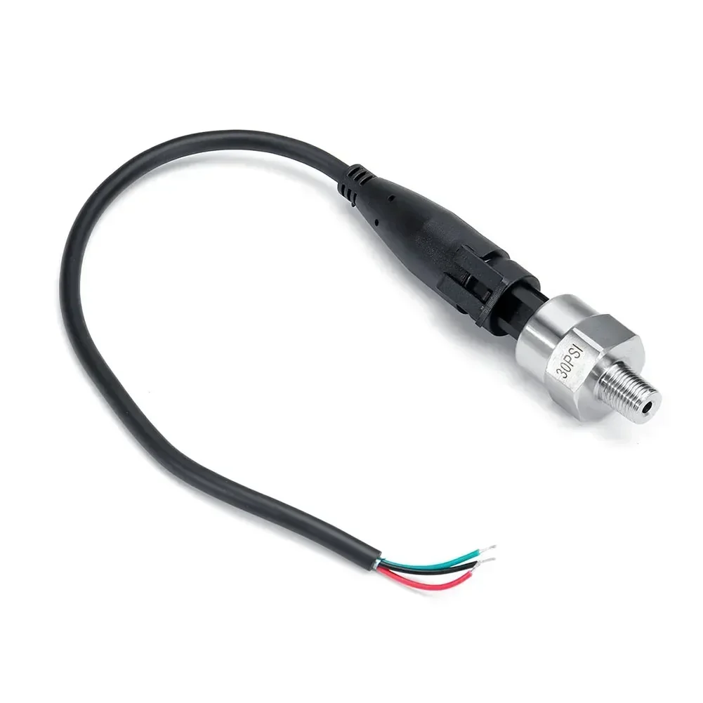 Imagem -03 - Sensor de Pressão Npt de Peça 5psi1000psi dc 5v Pressão Leve Prata e Preto Aço Inoxidável Durável